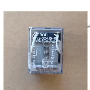 Original MY2-02-US-SV AC 220v 240v safety relay