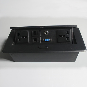 Table de conférence, <span class=keywords><strong>prise</strong></span> pop-up, Usb 5 v, pour câble <span class=keywords><strong>av</strong></span> de bureau - Product Image 2