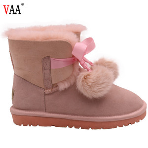 Stivali da <span class=keywords><strong>neve</strong></span> per bambina in vera pelle a prezzo più basso - Product Image 3