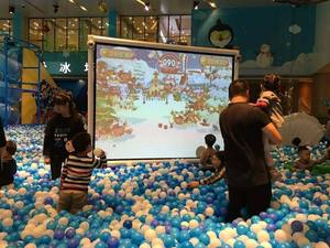 Nuevos Juegos de Proyección Interactiva en Pared con Sensores de Realidad Aumentada para Parques de Diversiones Infantiles - Product Image 2