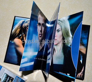 Chuyên Nghiệp Cung Cấp Độc Đáo Thương Hiệu Phim CD/DVD Và VINYL Hardboard Cộng Với PVC Màu Trong Suốt Slipcase Đa-gói Bao Bì - Product Image 2