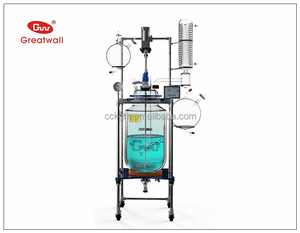 Reator Químico Industrial com Jaqueta de Vidro de 10-150L, Bioreator de Fabricante de Laboratório a Preço Baixo - Product Image 4