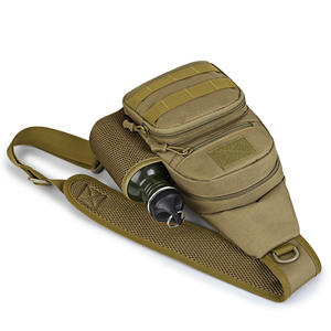 <span class=keywords><strong>Sac</strong></span> de voyage, Camping, <span class=keywords><strong>randonnée</strong></span>, <span class=keywords><strong>petit</strong></span> <span class=keywords><strong>sac</strong></span> de poitrine en plein air, <span class=keywords><strong>sac</strong></span> à bandoulière tactique Molle avec porte-bouteille d'eau - Product Image 4
