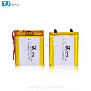YJ Power 603035 lithium-polymer-zelle batterie li-ion akku <span class=keywords><strong>3</strong></span>,7 v 600 mah schlank batterie für kamera stift - Product Image 1