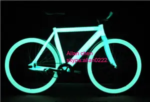 700C FIXED GEAR BICYCLE glow in the dark bicycle