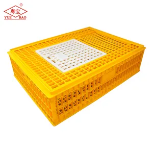 Factory wholesale supplies poultry coop collapsible plastic chicken transport cage pigeon cage