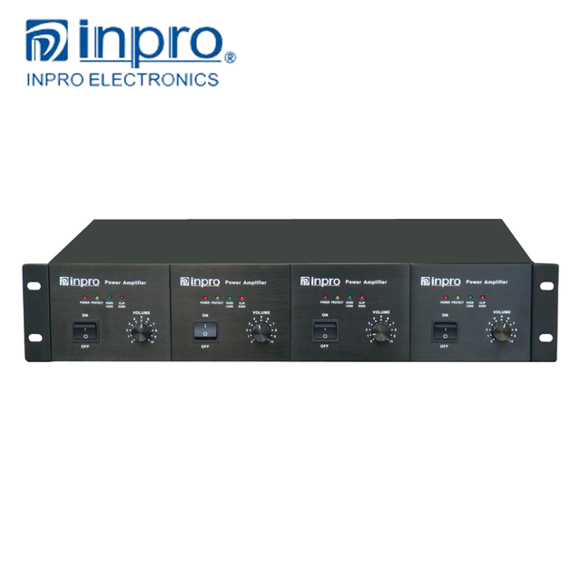 Modular 4 Channel Separate Speaker Power Digital Amplifier Sound Module Enclosure Single Chassis Overload Protector