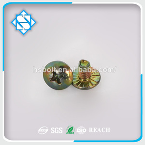 Mushroom Head Moleteado Tornillo Triangular - Product Image 1