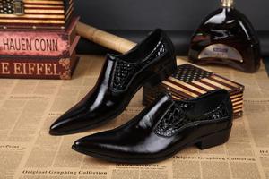 NA028 Hot Sell New Fashion <strong>Pointy</strong> <strong>Toe</strong> <strong>Men</strong> <strong>Shoes</strong> Crocodile Pattern Leather Formal Dress Oxford <strong>Shoes</strong> for Man