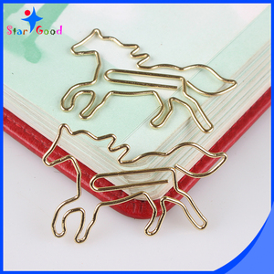 Personnalisé <span class=keywords><strong>De</strong></span> <span class=keywords><strong>Bureau</strong></span> Mémo Titulaire Liant Cheval En Forme <span class=keywords><strong>de</strong></span> Trombones - Product Image 2