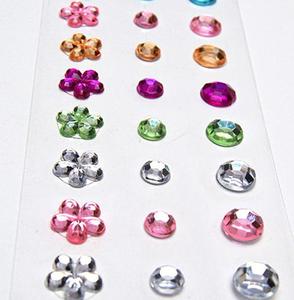 Tùy Chỉnh Hình Trái Tim Tự Dính Rhinestone Hotfix Strass Pha Lê Tấm Long Lanh Đá Quý Dán - Product Image 6