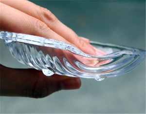 Nouvelle conception de bol d'alimentation en verre en forme de coquille pour crevettes et escargots d'aquarium, pour aquarium de crevettes, cristal rouge cerise - Product Image 2