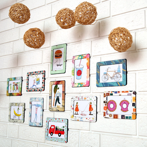 Cornice per foto in cristallo con Design personalizzato cornice magnetica - Product Image 1