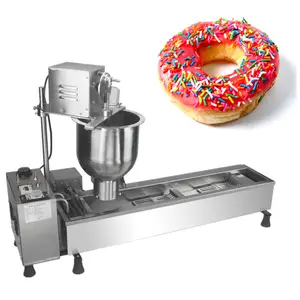 Donut Machine Fabrikanten Commerciële Kleine Donut Productie Maken Vormen Apparatuur