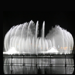 Large Music Dancing Water Fountain Round Fountain on Lake Design by Rainbows Fountain - Product Image 4