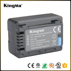 KingMa Appareil Photo Numérique Batterie VW-VBT190 VBT190 Lithium Batterie D'appareil Photo pour <span class=keywords><strong>Panasonic</strong></span> DMC-GH2 <span class=keywords><strong>G5</strong></span> G6 FZ2 - Product Image 1