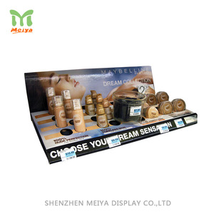 Promozionale Cartone Eco-friendly Piano Gancio display cosmetici per la Visualizzazione Cosmetici - Product Image 1