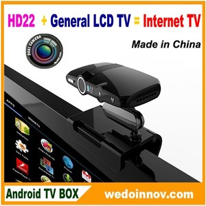 stb hd22 cámara skype para qq <span class=keywords><strong>chat</strong></span> de vídeo sobre android teevee smart <span class=keywords><strong>tv</strong></span> box - Product Image 1
