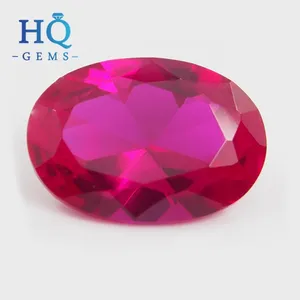 Harga Grosir Ruby Warna Merah Muda Segi Oval