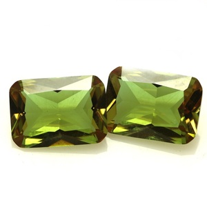 Turkey Octagon Cut Color Change Synthetic Diaspore <strong>Zultanite</strong> Glass