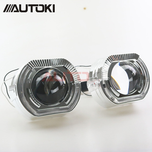 Autoki xe Đèn pha độ sáng cao LED mắt thiên thần shrouds với HID 2.5 "ống kính máy chiếu - Product Image 2