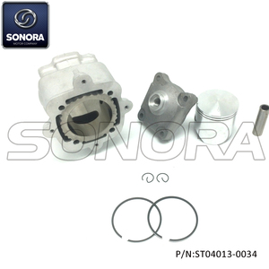 Kit Cylindre pour Gilera Runner FX 125 DD/SP FXR 180 D <span class=keywords><strong>PIAGGIO</strong></span> Hexagon 65MM Vente en Gros Garanties de Haute Qualité - Product Image 2
