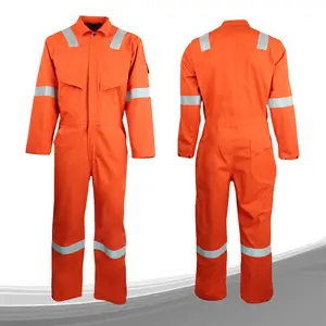 Fire Retardant Nomex IIIA Coverall With Reflective Trim Coverall