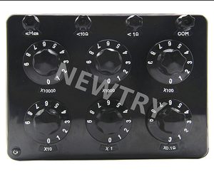 Resistencia Rotatoria de Década Variable Gelsonlab HSPE104, Resistencia Ajustable de Precisión CC, Interruptor de Perilla para Laboratorio, de 0.1R a 111.1110MR - Product Image 5