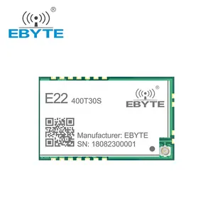 Ebyte E22-400T30S Semtech SX1262 UART 10千米范围433Mhz 30dBm SMD 25 * 40.5毫米CE RoHs FCC LoRa无线发射器RF模块
