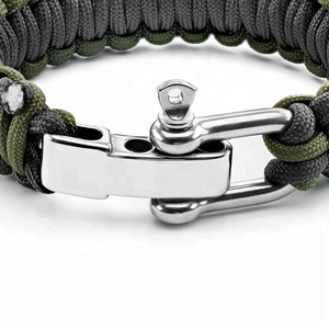 Tapis de Camping Auto-sauvetage Corde de Parachute <span class=keywords><strong>Paracorde</strong></span> <span class=keywords><strong>Bracelet</strong></span> avec Fermoir - Product Image 5