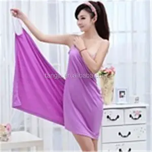 household used products woven microfiber bath towel