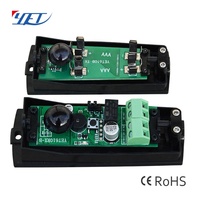 Sensor Infrarrojo Fotocélula Automático Universal YET610C Versión Batería AC/DC 12/24V 1 Haz 15 Metros