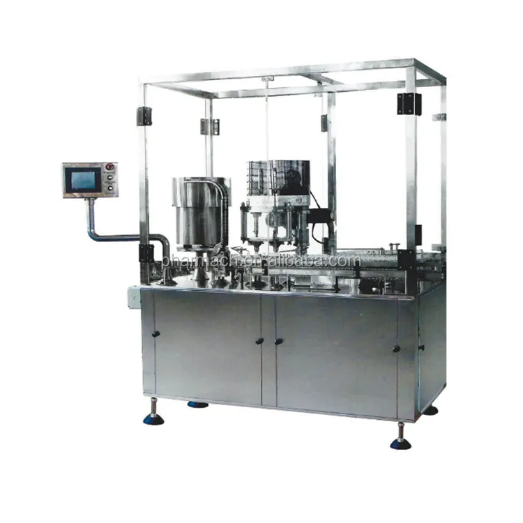 Máquina de enchimento automática do pó do frasco do PBF FG-KFS2-B para a escala 7-250ml do frasco