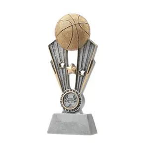 Nanwei Wholesale Resin Custom Pewter Basketball Figure Trophy Award