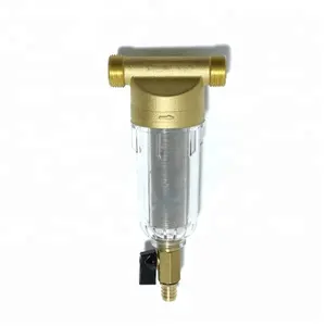 Brass water backwash prefilter strainer