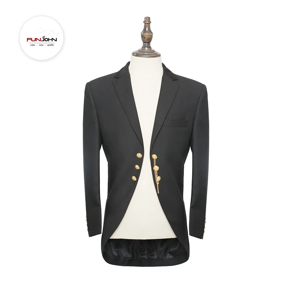 butler formal tailcoat suit tuxedo for men