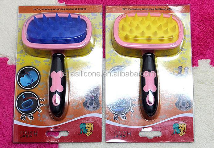 Горячие продажа 360 вращение Щетка Собаки, удобная Собака Холить Кисть Собака Щетка Для Волос