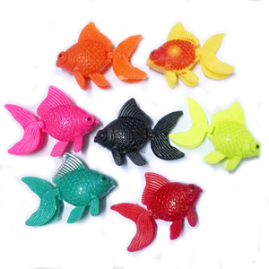 Nep Vis <span class=keywords><strong>Aquarium</strong></span> Decoratieve Kleine Plastic Vis Simuleren Goudvis Bewegen Met Waterstroom - Product Image 5