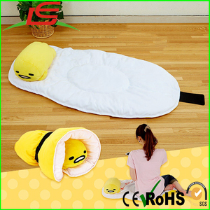 Venta caliente kawaii lindo yema de huevo siesta Mat con almohada - Product Image 4