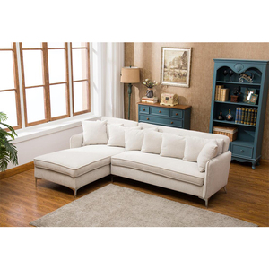 2019 China contemporánea beige sofá sofás reclinables transversal para <span class=keywords><strong>espacios</strong></span> <span class=keywords><strong>pequeños</strong></span> - Product Image 1