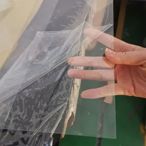 Rifornimento della fabbrica super clear pellicola trasparente in pvc foglio di plastica trasparente