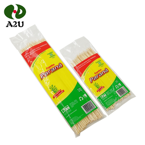 Round And Flat High Quality Chinese Bamboo Grill Stick Wholesale - Product Image 1