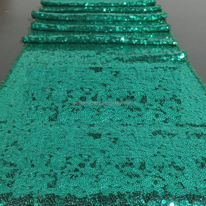 <strong>Green</strong> Sequins Table <strong>Runner</strong> for Wedding Birthday Party - Product Image 3