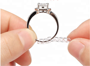 Penyesuai Ukuran Cincin Ramah Lingkungan Mudah Digunakan dari Plastik Silikon PVC - Product Image 2