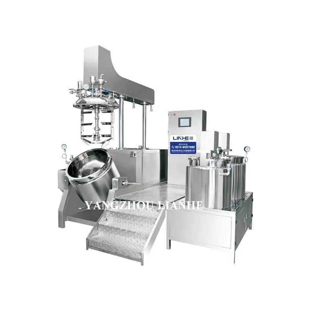 500L Vacuum homogenizing emulsifying machine, homogenizing emulsifying machine, mixer emulsions