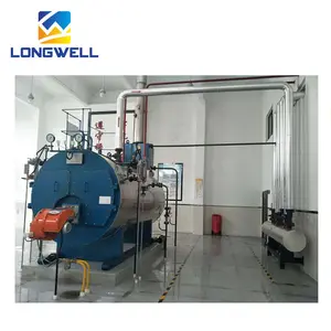 Longwell Tốt WNS Loạt Khí Ngang Dầu Hơi Nồi Hơi Giá