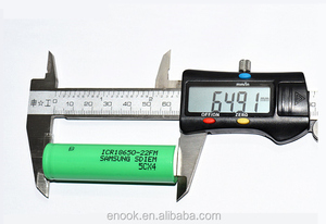 2016 <span class=keywords><strong>Samsung</strong></span> <span class=keywords><strong>ICR18650</strong></span>-22FM 18650 2200 mAh batería recargable para cigarros - Product Image 4