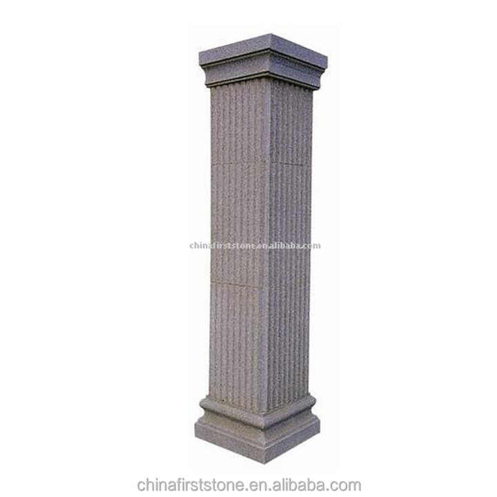 40x40x305cm Design Cheap Natural Square Granite Pillar Column