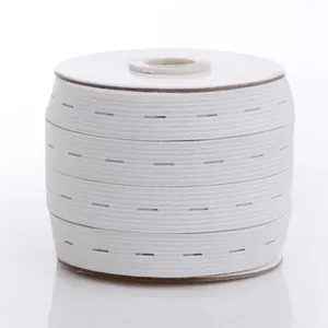 Nhà máy đàn hồi vải tùy chỉnh đan băng đàn hồi buttonhole ban nhạc đàn hồi - Product Image 1