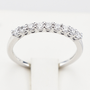 Las mujeres de plata de la joyería con cristalizado con <span class=keywords><strong>swarovski</strong></span> anillo de la joyería de la plata esterlina 925 - Product Image 4